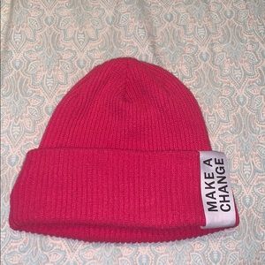Hot Pink 'Make A Change' Beanie🌺